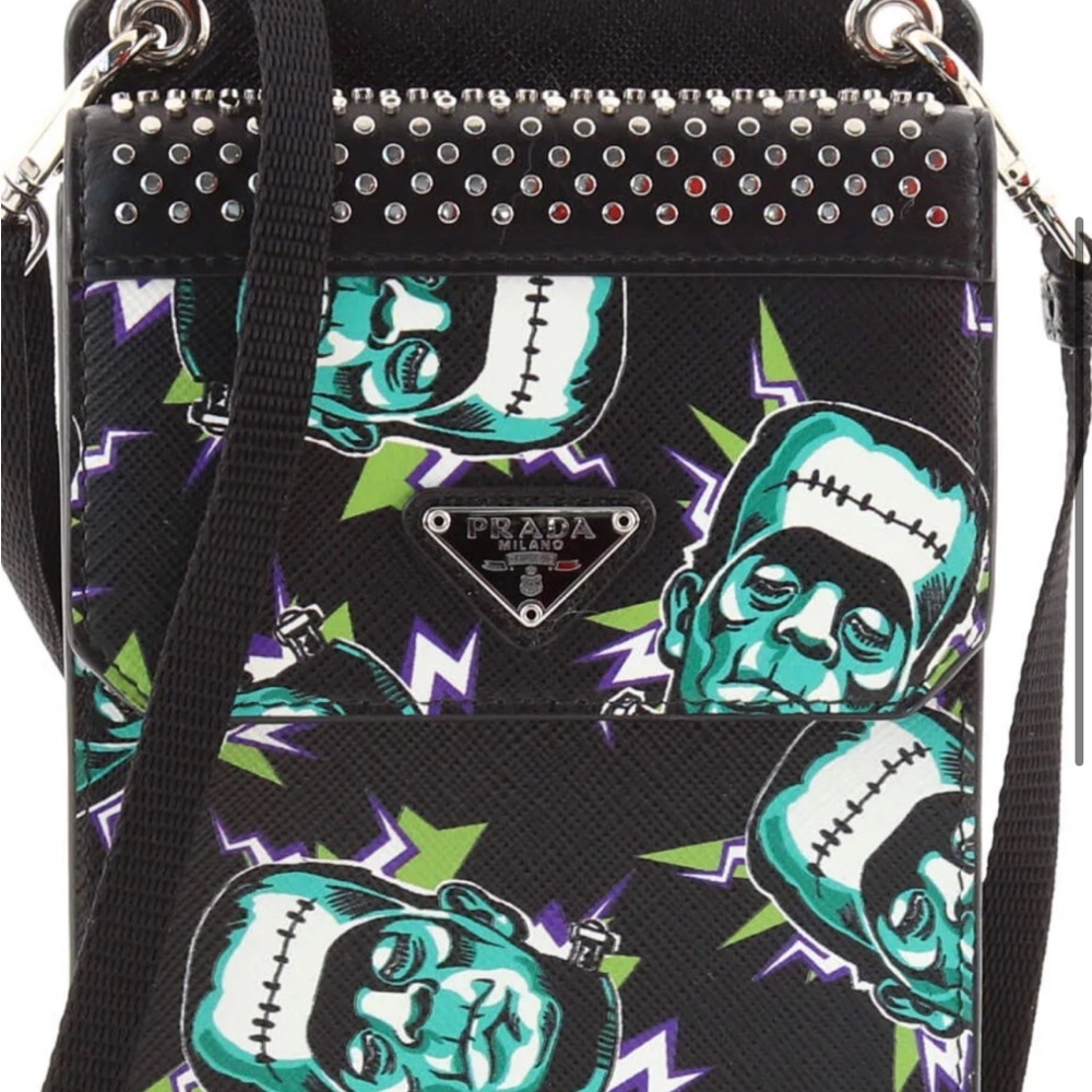 Prada Frankenstein cellphone/ID bag.